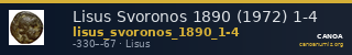 Lisus Svoronos 1890 (1972) 1-4 — CANOA