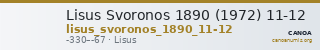 Lisus Svoronos 1890 (1972) 11-12 — CANOA