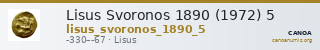 Lisus Svoronos 1890 (1972) 5 — CANOA