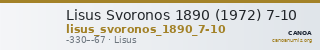 Lisus Svoronos 1890 (1972) 7-10 — CANOA