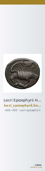 Locri Epizephyrii Historia Numorum Italy 2313-2318 — CANOA