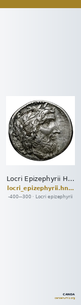 Locri Epizephyrii Historia Numorum Italy 2324-2328 — CANOA