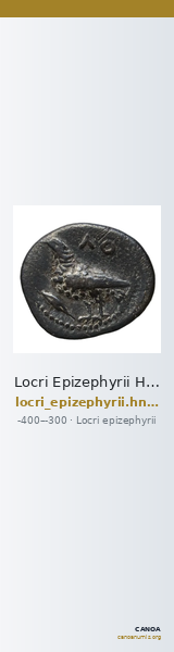 Locri Epizephyrii Historia Numorum Italy 2332-2333 — CANOA