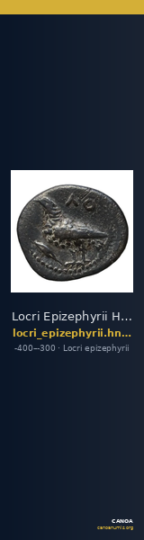 Locri Epizephyrii Historia Numorum Italy 2332-2333 — CANOA