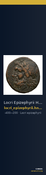 Locri Epizephyrii Historia Numorum Italy 2400-2401 — CANOA