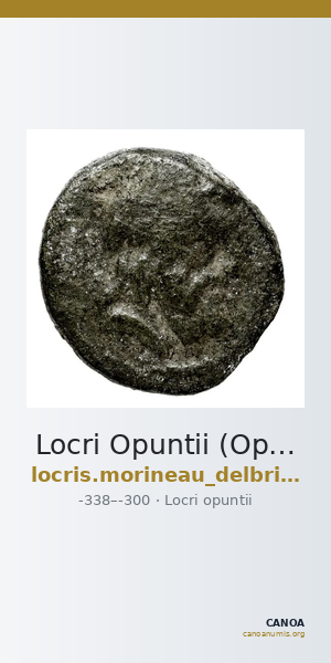 Locri Opuntii (Opus) Morineau and Delbridge 2014 Group 12 — CANOA