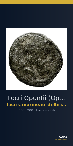 Locri Opuntii (Opus) Morineau and Delbridge 2014 Group 12 — CANOA