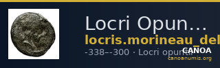 Locri Opuntii (Opus) Morineau and Delbridge 2014 Group 12 — CANOA