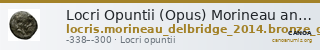Locri Opuntii (Opus) Morineau and Delbridge 2014 Group 12 — CANOA