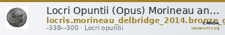 Locri Opuntii (Opus) Morineau and Delbridge 2014 Group 19-23 — CANOA