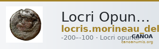 Locri Opuntii (Opus) Morineau and Delbridge 2014 Group 30-2 — CANOA