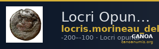 Locri Opuntii (Opus) Morineau and Delbridge 2014 Group 30-2 — CANOA