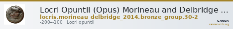 Locri Opuntii (Opus) Morineau and Delbridge 2014 Group 30-2 — CANOA