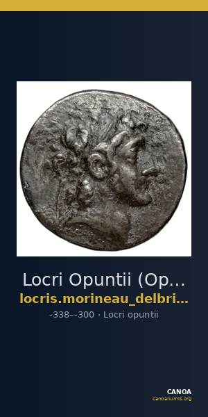 Locri Opuntii (Opus) Morineau and Delbridge 2014 Group 5-7 — CANOA