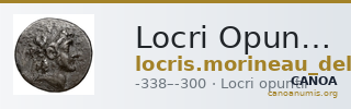 Locri Opuntii (Opus) Morineau and Delbridge 2014 Group 5-7 — CANOA