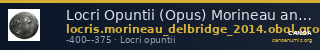 Locri Opuntii (Opus) Morineau and Delbridge 2014 Obol group 1 — CANOA