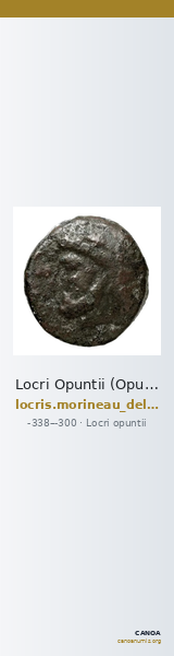 Locri Opuntii (Opus) Morineau and Delbridge 2014 Obol group 11 — CANOA
