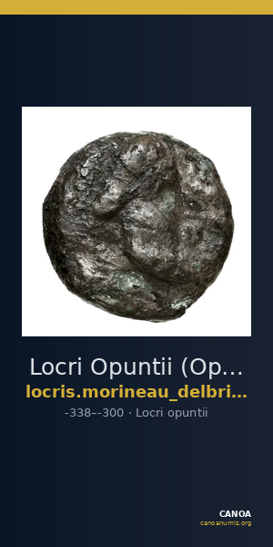 Locri Opuntii (Opus) Morineau and Delbridge 2014 Obol group 8-10 — CANOA