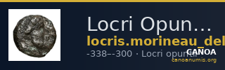 Locri Opuntii (Opus) Morineau and Delbridge 2014 Obol group 8-10 — CANOA