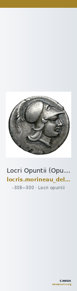 Locri Opuntii (Opus) Morineau and Delbridge 2014 Triobol group 14 — CANOA