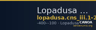 Lopadusa Calciati 1987 1-2 — CANOA
