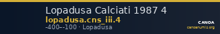 Lopadusa Calciati 1987 4 — CANOA