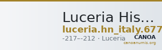 Luceria Historia Numorum Italy 677e — CANOA