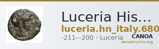 Luceria Historia Numorum Italy 680 — CANOA