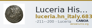 Luceria Historia Numorum Italy 683 — CANOA
