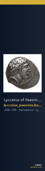 Lycceius of Paeonia Damastium Babelon 1932 1247-1252 — CANOA