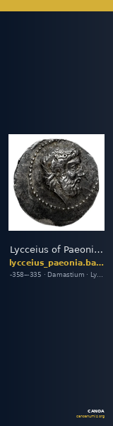 Lycceius of Paeonia Damastium Babelon 1932 1253 — CANOA
