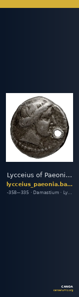 Lycceius of Paeonia Damastium Babelon 1932 1256-1257 — CANOA