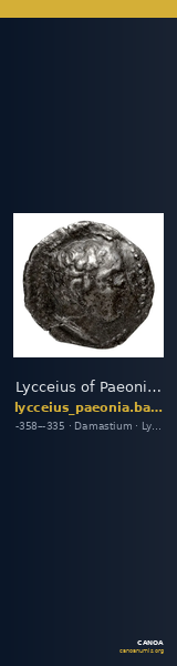 Lycceius of Paeonia Damastium Babelon 1932 1258-1259 — CANOA
