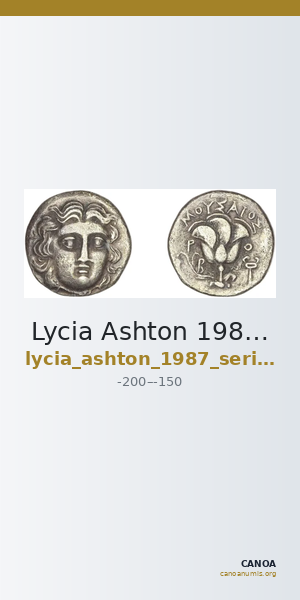 Lycia Ashton 1987 Series I — CANOA