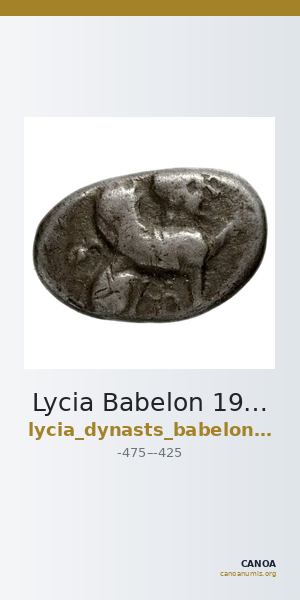Lycia Babelon 1907 988 — CANOA