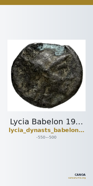 Lycia Babelon 1907 998 — CANOA
