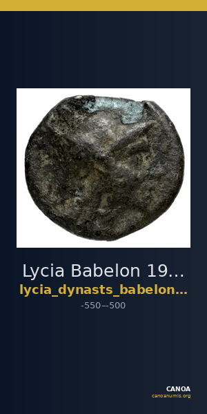 Lycia Babelon 1907 998 — CANOA