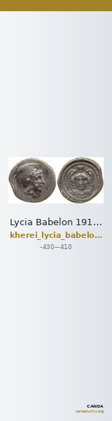 Lycia Babelon 1910 413b — CANOA