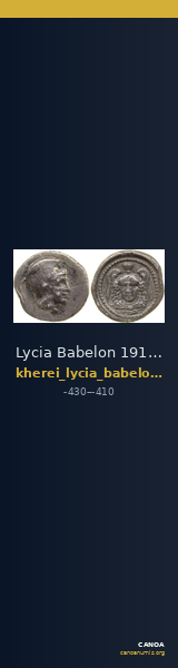 Lycia Babelon 1910 413b — CANOA