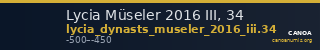 Lycia Müseler 2016 III, 34 — CANOA