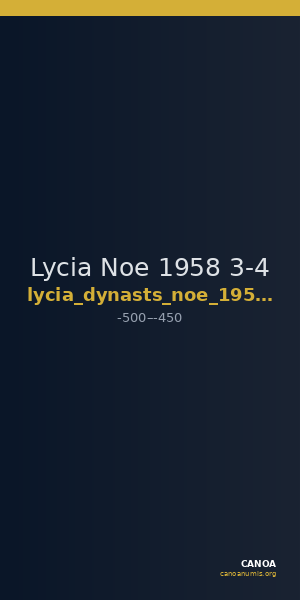Lycia Noe 1958 3-4 — CANOA