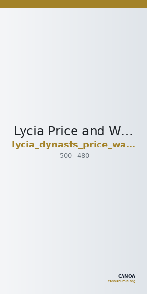 Lycia Price and Waggoner 1975 767-8 — CANOA