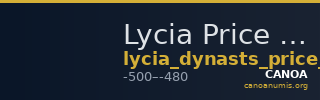 Lycia Price and Waggoner 1975 767-8 — CANOA