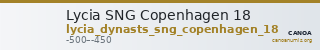 Lycia SNG Copenhagen 18 — CANOA