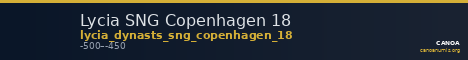 Lycia SNG Copenhagen 18 — CANOA