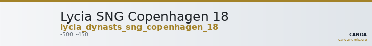 Lycia SNG Copenhagen 18 — CANOA