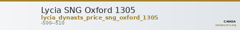 Lycia SNG Oxford 1305 — CANOA