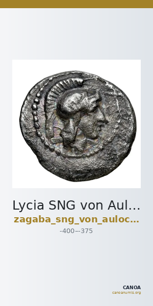 Lycia SNG von Aulock 4211 — CANOA