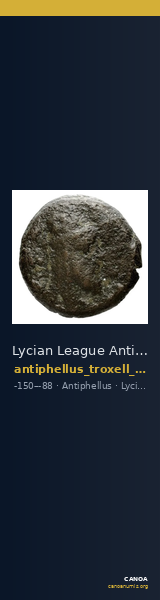 Lycian League Antiphellus Troxell 1982 3.73 — CANOA