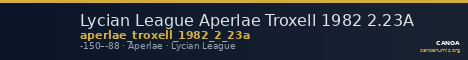 Lycian League Aperlae Troxell 1982 2.23A — CANOA